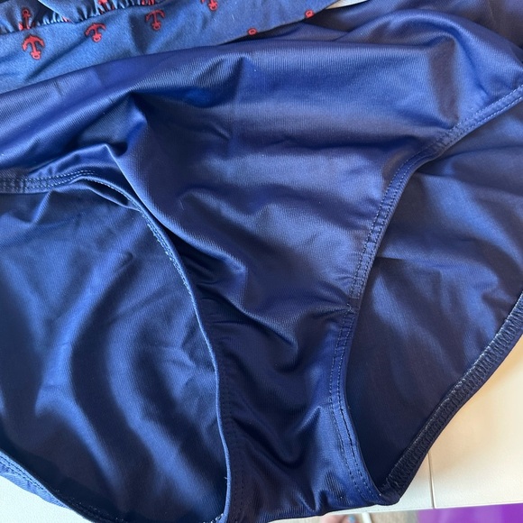 Miraclesuit One Piece Swimsuit Size 16-18? Anchor Nautical Beach Summer Slimming - Picture 8 of 8